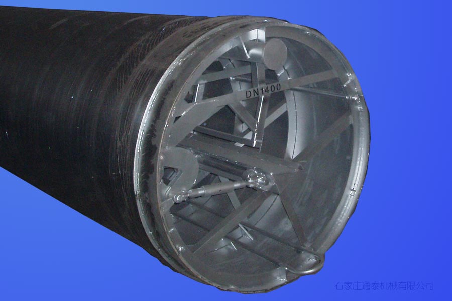 克拉管缠绕模具DN1400-侧面图